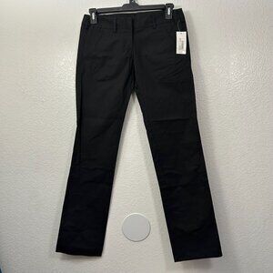 Bali Barret Low Rise Slim Straight Contrast Stitch Dress Pants Made in France